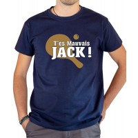 T-shirt OSS 117 T'es mauvais Jack bleu