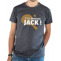 T-shirt OSS 117 T'es mauvais Jack gris