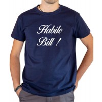 T-shirt OSS 117 Habile Bill bleu