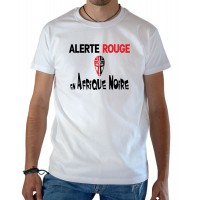 T-shirt OSS 117 Alerte Rouge en Afrique Noire blanc