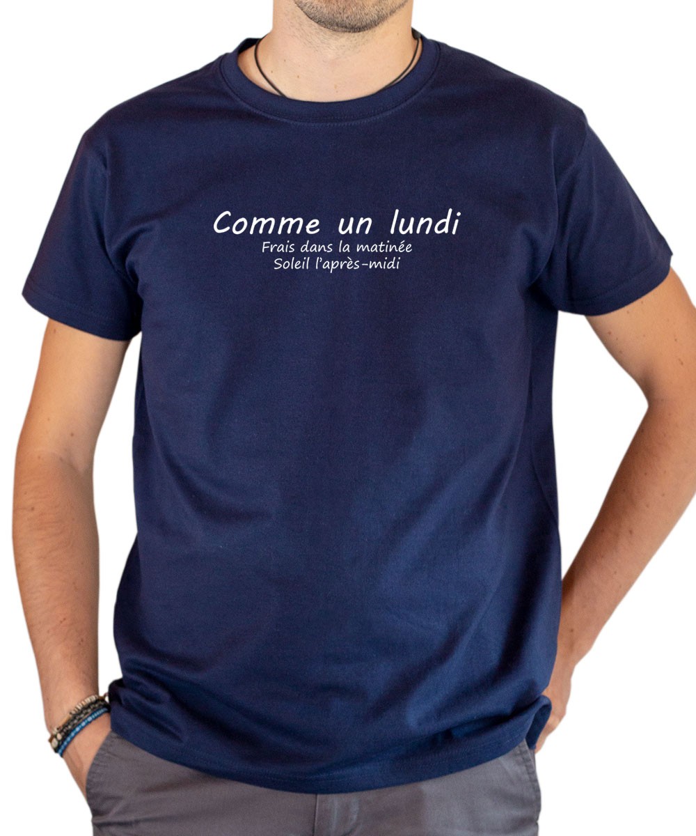 T-shirt OSS 117 Comme un lundi | Livraison 48h