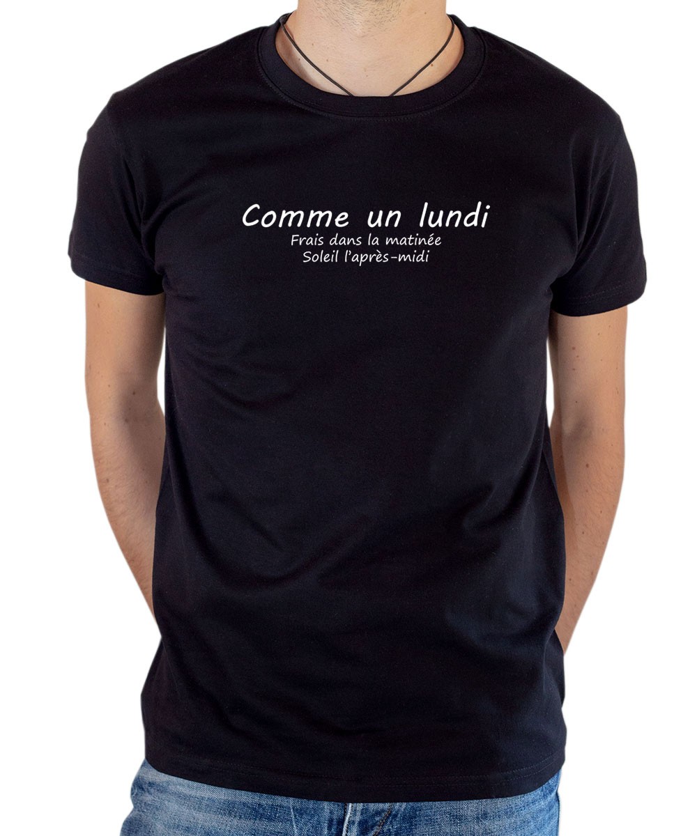 T-shirt OSS 117 Comme un lundi | Livraison 48h